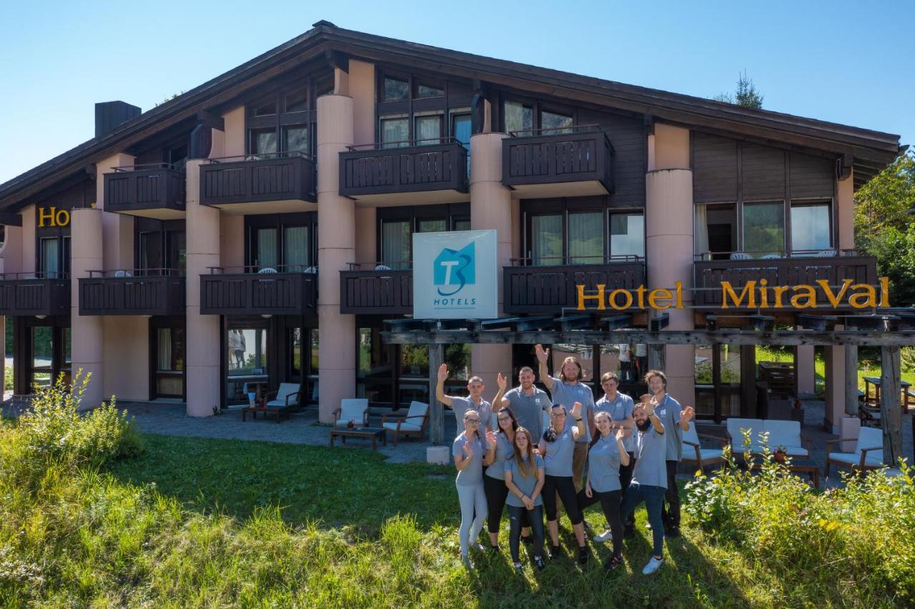 T3 Hotel Mira Val Flims Bagian luar foto