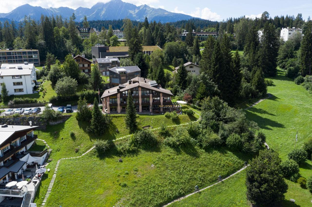 T3 Hotel Mira Val Flims Bagian luar foto