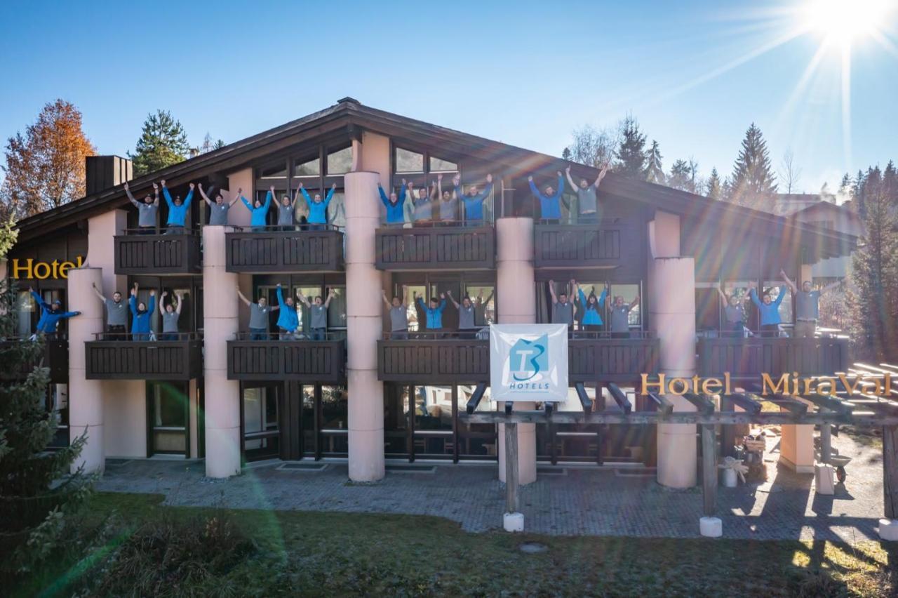 T3 Hotel Mira Val Flims Bagian luar foto