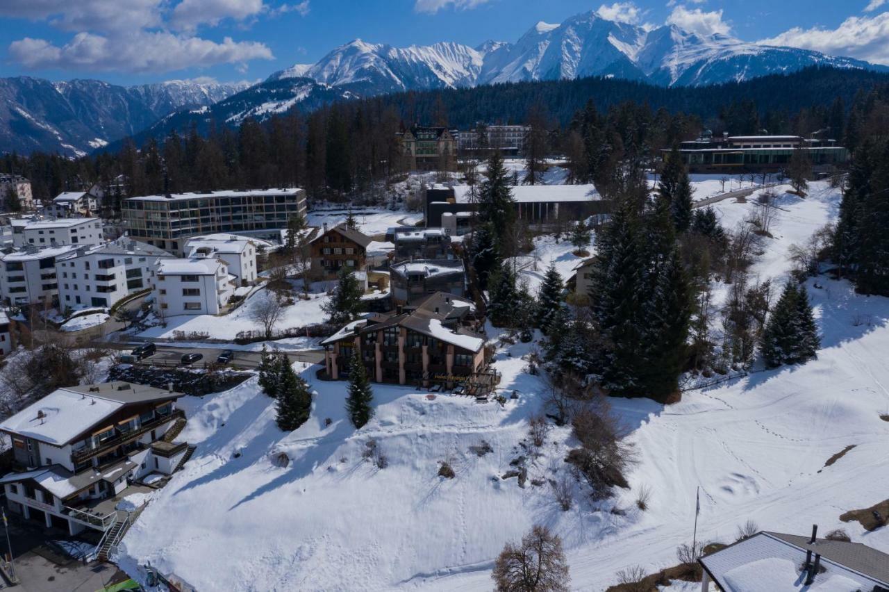 T3 Hotel Mira Val Flims Bagian luar foto