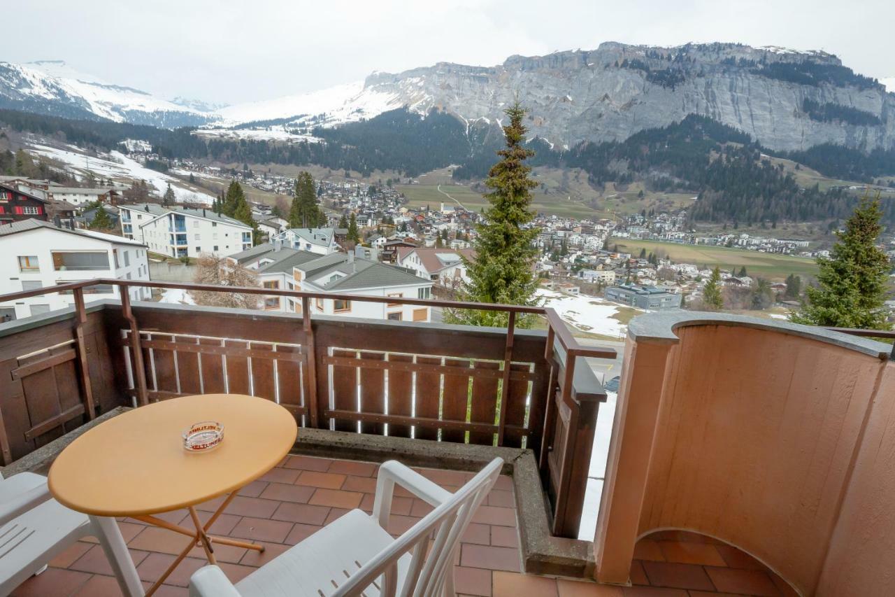T3 Hotel Mira Val Flims Bagian luar foto