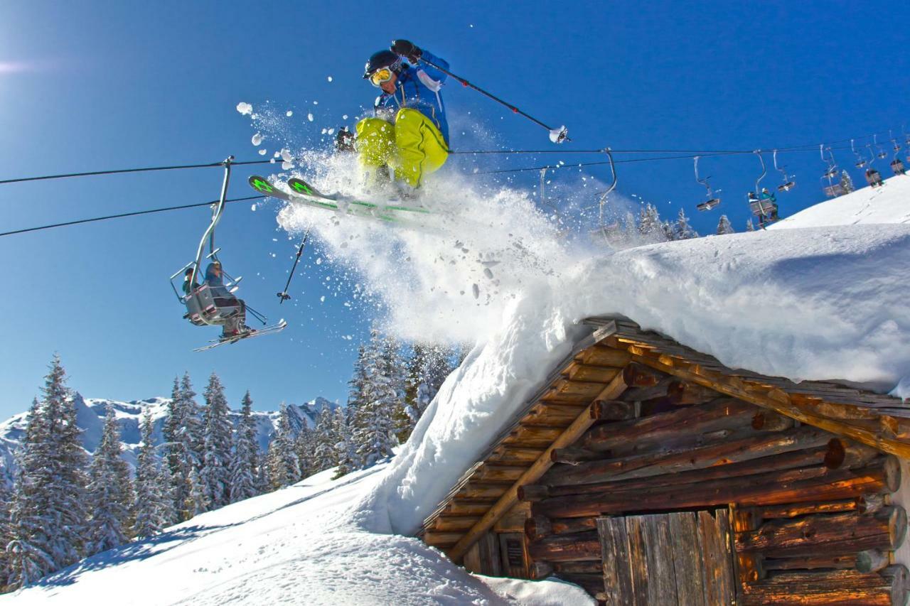 T3 Hotel Mira Val Flims Bagian luar foto